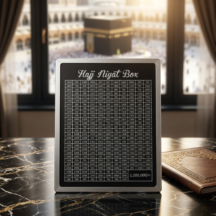 Hajj Savings Box — Turn Every Coin Into a Step Toward the Ka'bah